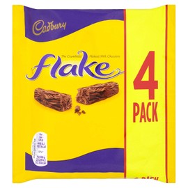 Original Cadbury Flake Chocolate Bar, 80 g (Pack of 8) Imported from the UK England
