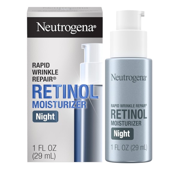 Neutrogena Neutrogena Retinol Face Moisturizer Cream, Rapid Wrinkle Repair, Anti-Wrinkle