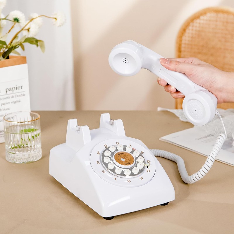 FiayaCom Audio Guest Book Wedding Phone,32GB Memory Customized Audio Messages,