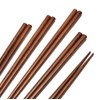 5 Pares de Palillos Chinos de para Comer de Madera