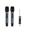 Befuoiu Wireless Microphone 2 Channel Blue