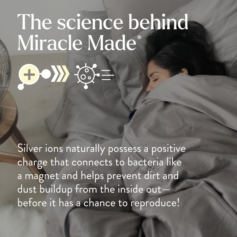 Miracle Made Cooling Pillow Cases – Newly Improved Extra Luxe,
