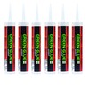 Green Glue Noiseproofing Sealant pack of 6 Tubes (29 oz