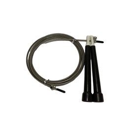 ZogeeZ Jump Rope Steel Wire Speed Adjustable CrossFit Exercise Boxing Jump Rope Skipping Rope for Workout Fitness (Gray)