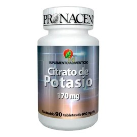 Citrato De Potasio 90 Tabletas Pronacen