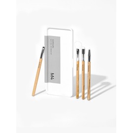 Sonboda M4 Multi-Skill 4-piece Vegan Brush Set / 손보다 M4 멀티스킬 4종 비건 브러쉬 세트