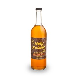 Holy Kakow Cafe Organic Hazelnut Syrup - Hazelnut Coffee Syrup, Organic Syrup for Coffee, Latte, Cocktail and Shake, Real Food Ingredients - 750ml