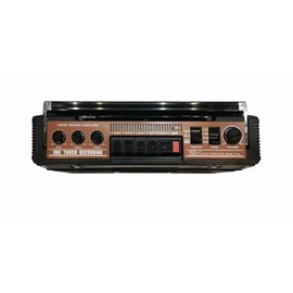 Supersonic SC-3201BT-WD 4-Band Bluetooth Radio & Cassette Player Boombox - Wood