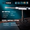 Metric Tap Set M3 - M12, 15 Pieces, HSS-G/Tap Wrench/Anvil