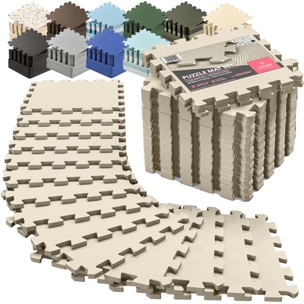 bemaxx Gym Mats Set - 18 pcs EVA Interlocking Foam