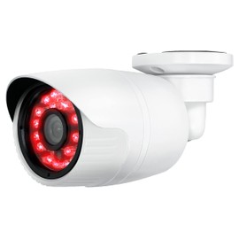 Security Camera, Outdoor, Wired Starlight, Color Shooting at Night, AHD, 2 Megapixels, Small, Waterproof, Infrared, Night Vision, Parking Lot, Garage Car Vandalism, Commercial Use, Home, 0.14 inch (3.6 mm) Wide Angle Lens Set