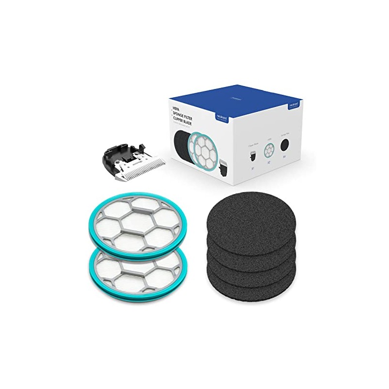 Sponge Filter, Clipper Blade, HEPA for P1 Pro Pet Grooming
