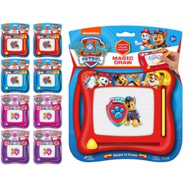 JA-RU Paw Pat Magic Draw Magnetic Drawing Pad (8 Units Assorted) Drawing Kids Board Car Trip Toys. Mess-Free Small Kids Write Board. Creative Activities, Dining & Travel Entertainment. 7500-8