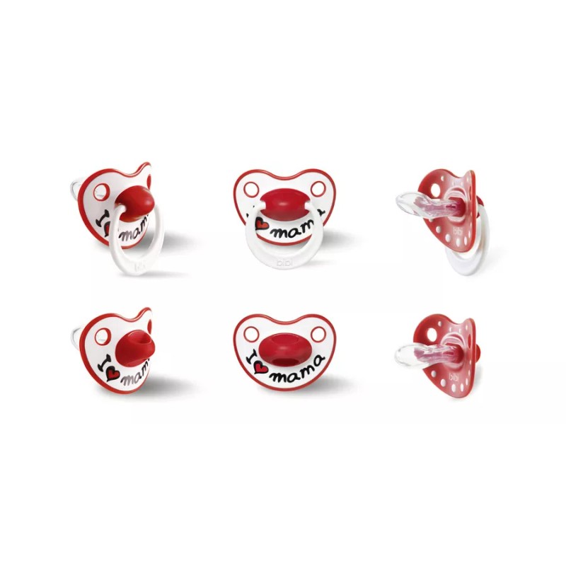 BB The Famous bibi swiss I LOVE MAMA baby soother