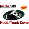 New 2pc Vintage K Metal Skin Emblem Badge Overlay for