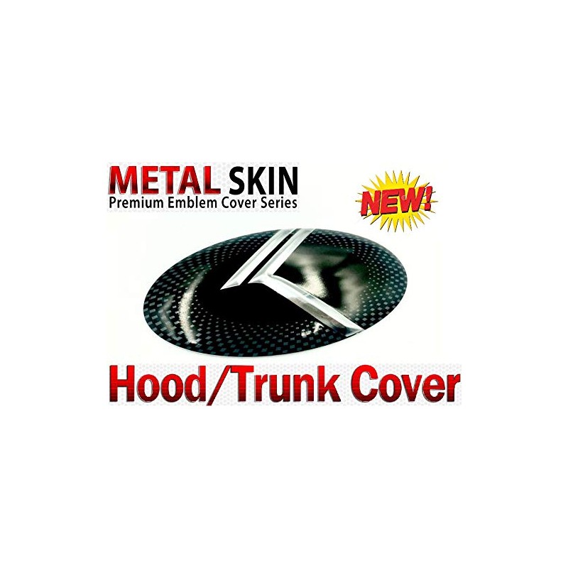 New 2pc Vintage K Metal Skin Emblem Badge Overlay for