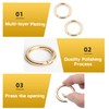 Pack of 20 Carabiner Hooks Gold, Round Carabiner, Round Carabiner,