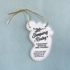 Small Baby Sleeping Hanging Sign,Do Not Knock Or Ring The
