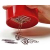 Red Clipwell Magnetic Paper Clip Holder