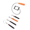 5Pcs Telescoping Magnetic Pickup Tool 360° Rotation Shock Resistant LED