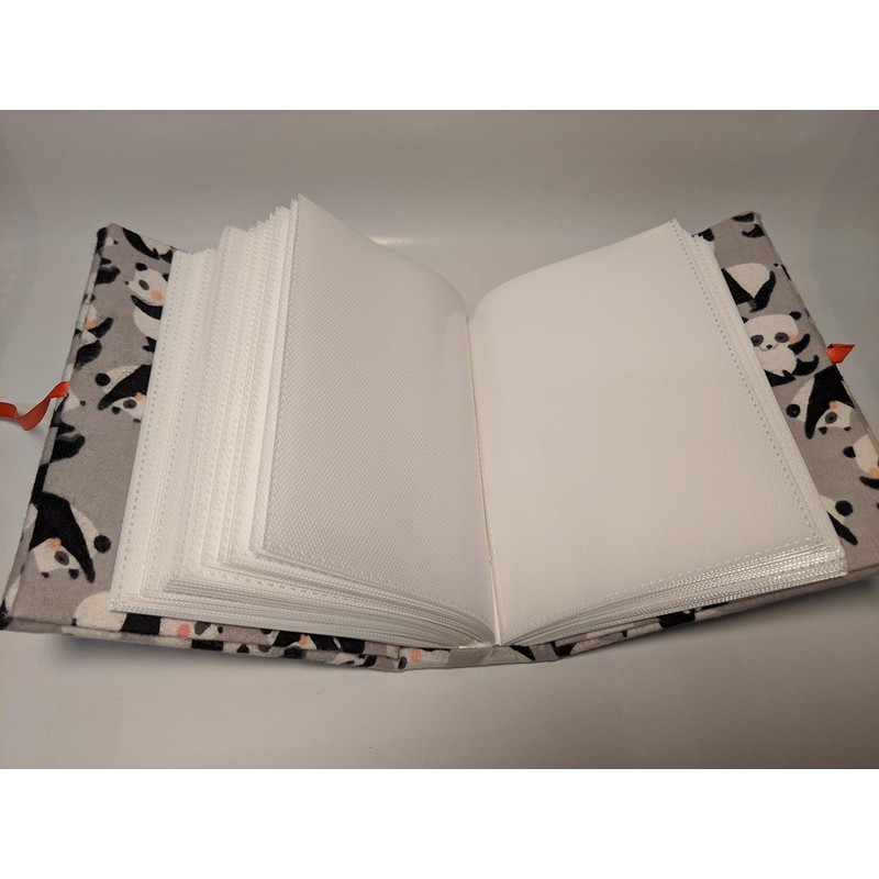 Panda Photo Album - Holds 100 4x6 Photos - Handmade