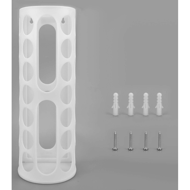 Lunies Grocery Bag Holder - Wall Mount Hanging Trash Bag