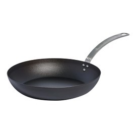 Made In Made In Cookware - Seasoned 12" Carbon Steel Frying Pan - (Like Cast Iron, but Better) - Professional Cookware - Crafted in Sweden - Induction Compatible