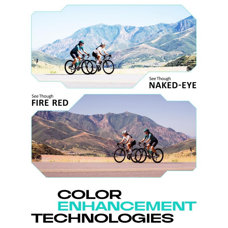 Galvanic Replacement Lenses for Revo Bearing Sunglasses - Ruby +