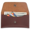 TheAntiq Leather Currency Pouch Dollar Bills Organiser Handmade Travel Wallet