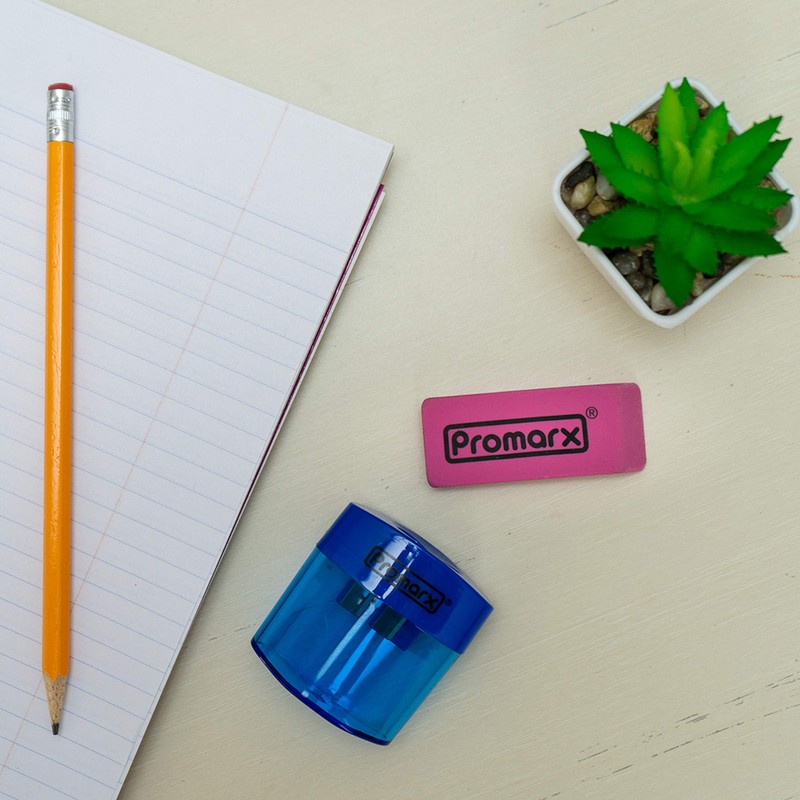 Promarx Pink Erasers, 4 Count (DA09-NRSB04-48)