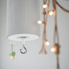 Silver Adhesive Ceiling Hook-Weight-Bearing Stick-On Ceiling Hooks, Sticky Ceiling Hook,