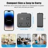 Multi Plug Outlet Extender with 2 USB-A + 2 USB-C