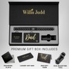 Willis Judd Mens Titanium DAD Bracelet Engraved Best Dad Ever