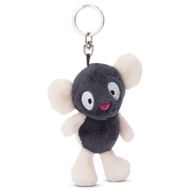 Niki WF24 Lemur Luffy Key Chain 3.9 inches (10 cm) BB Key Ring for Kids, navy