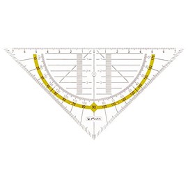 Herlitz Geometry Triangle, Large, with Handle