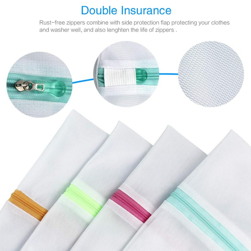 Gogooda Laundry Bags Washing Machine Bags (Silky Mesh(5 PCS))