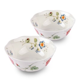 Lennox Butterfly Meadows Mall Noodle Bowl 2p / 레녹스 버터플라이메도우스몰누들볼2p