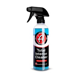 Adam's Polishes Total Interior Cleaner & Protectant, Quick Detailer & SiO2 Protection, Ceramic Infused, Anti-Static, OEM Finish, For Leather, Vinyl, Plastics, Glass & More