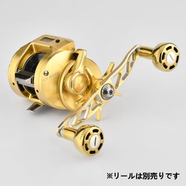 GOMEXUS T30 Reel Handle Knob, Titanium, 1.2 inches (30 mm), for Daiwa Type S, Shimano Type A Handles, Replacement Spinning Reel, Baitcasting Reel Compatible, Sea Fishing, Light Game, Lightweight, Lure