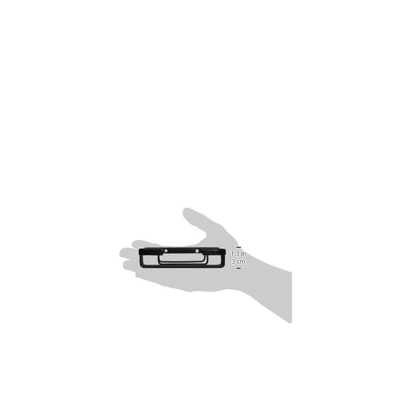 Allied Brass BSK-30SR Rectangular Soap Shower Basket, Matte Black