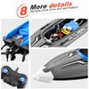 RC Boat Remote Control Boat 30KM/H High Speed IPV7 Waterproof