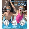 HIGAHY Kids Swimming Goggles - Adjustable Anti Fog Swimming Goggles