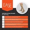 Ease Opaque Men's Trouser Socks with Mild (15-20mmHg) Compression (Navy,