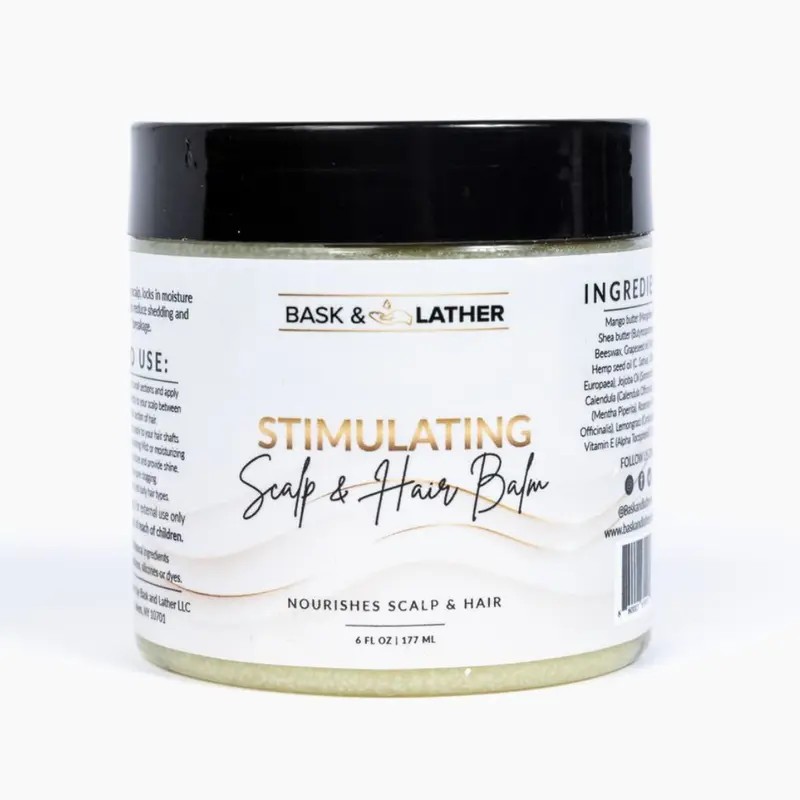 Stimulating Scalp & Hair Balm with Shea Butter and Mango