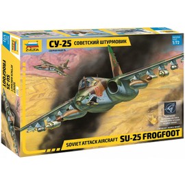 Zvezda 500787227 1: 72 – Sukhoi Su 25 Frog Foot