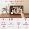 FRAMEO Digital Photo Frame, 10.1 Inch WiFi Digital Picture Frame