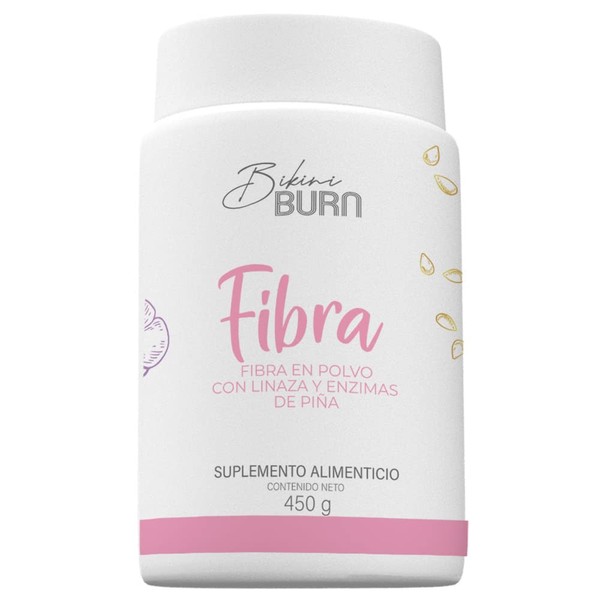 Bikini Burn Fibra en Polvo con Linaza y Enzimas de