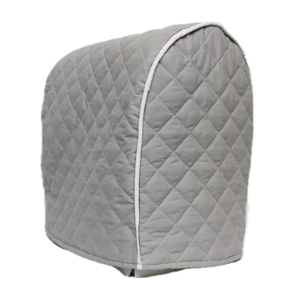 Simple Home Inspirations Quilted Cover Compatible with Kitchenaid Mixer (Ash
