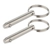 2 Pcs Quick Release Pin, Diameter 5/16"(8mm), Overall Length 2.17"(55mm),
