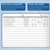 Clever Fox Accounting Ledger Book Horizontal – Columnar Journal &